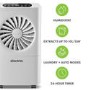 Refurbished electriQ 10 Litre Dehumidifier with Humidistat Laundry Mode and Odour Filter