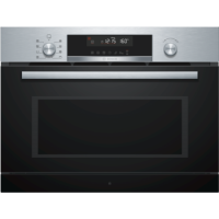 GRADE A2 - Bosch CPA565GS0B Serie 6 Built-in Combination Microwave Oven With Steam Cooking - Stainless Steel