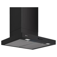 GRADE A1 - Neff N50 Series 60cm Chimney Cooker Hood - Matt Black