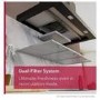 GRADE A1 - Neff N50 Series 60cm Chimney Cooker Hood - Matt Black