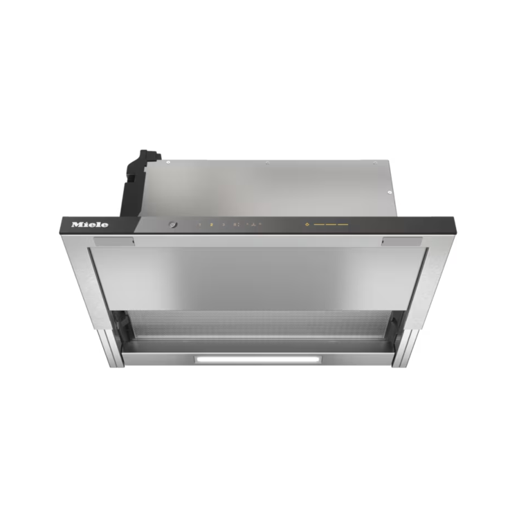 Refurbished Miele DAS4630 60cm Slimeline Cooker Hood Obsidian Black 