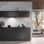 Refurbished Miele DAS4630 60cm Slimeline Cooker Hood Obsidian Black 