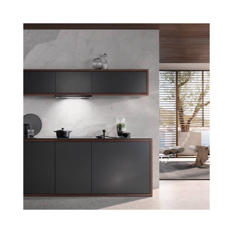 Refurbished Miele DAS4630 60cm Slimeline Cooker Hood Obsidian Black 