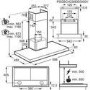 Refurbished AEG 6000 Series 60cm ExtractionTech Cooker Hood - Stainless Steel