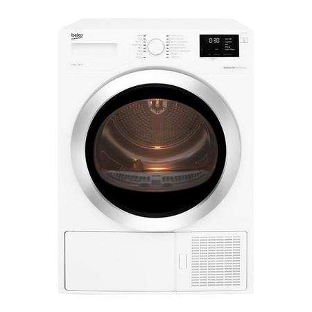 Refurbished Beko DHX93460W Freestanding Heat Pump 9KG Tumble Dryer White