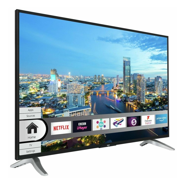 Refurbished Bush 49" 4K Ultra HD with HDR LED Smart TV