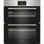 Refurbished Indesit Electric Built In Double Oven - Stainless Steel