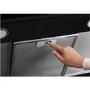 AEG 6000 Series 55cm Angled Cooker Hood - Black Glass