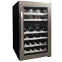 Refurbished Danby DWC114KD1BSS Freestanding 46 Bottle Dual Zone Wine Cooler Stainless Steel