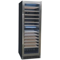 Refurbished Danby DWC398KD1BSS Freestanding 129 Bottle Dual Zone Wine Cooler