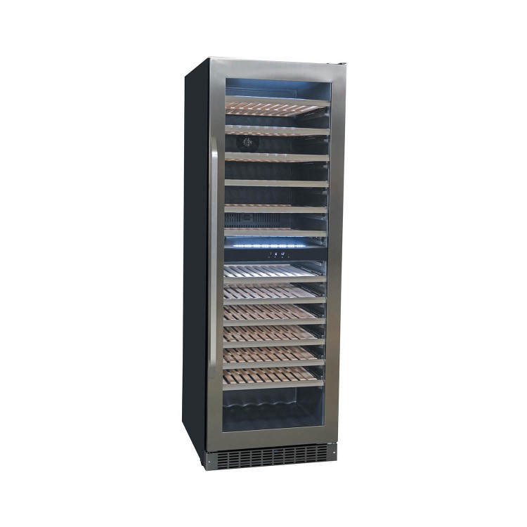 Refurbished Danby DWC398KD1BSS Freestanding 129 Bottle Dual Zone Wine Cooler