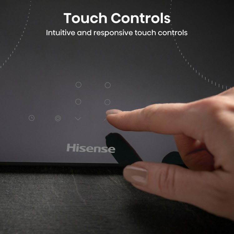 Hisense 60cm 4 Zone Ceramic Hob