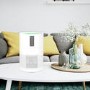 GRADE A2 - Ultra Quiet HEPA Air Purifier with Air Quality Temperature and Humidity Indicators