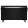 GRADE A1 - electriQ 2000W Smart Curved Designer Glass Panel Heater - Wall Mountable & Bathroom Safe - Black