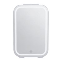 electriQ 6L Portable Mini Skincare Fridge with Mirror and LED Light 