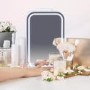 electriQ 6L Portable Mini Skincare Fridge with Mirror and LED Light 