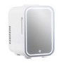 electriQ 6L Portable Mini Skincare Fridge with Mirror and LED Light 