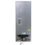 Refurbished electriQ EQFSF144FFINOXVE1 Freestanding 166 Litre Upright Frost Free Freezer Stainless Steel