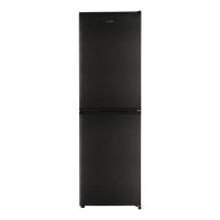 Refurbished electriQ Eq175fflfInoxd Freestanding 253 Litre 50/50 Fridge Freezer