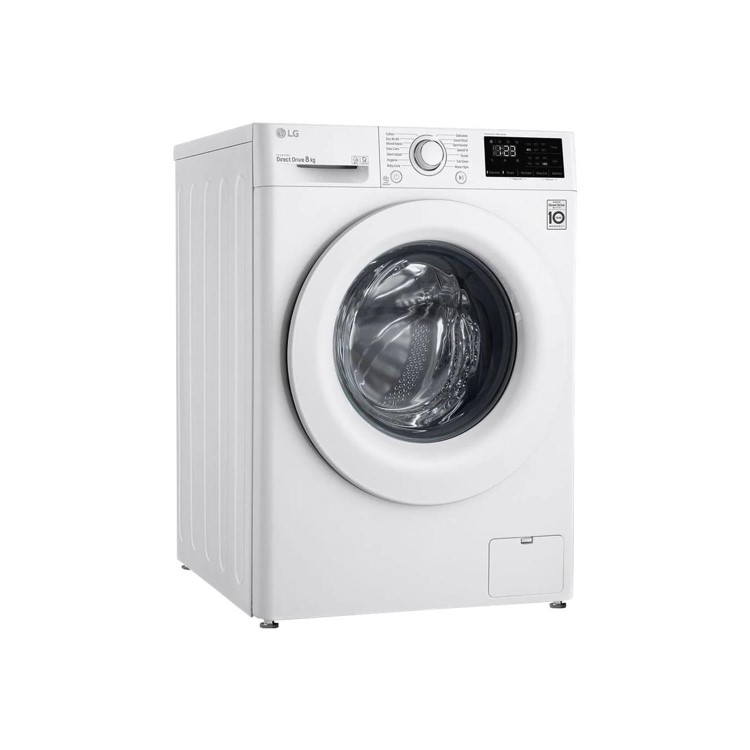 Refurbished LG F4V308WNW Freestanding 8KG 1400 Spin Washing Machine