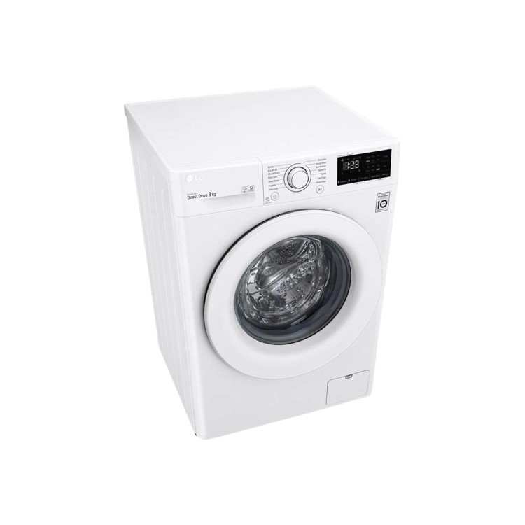 Refurbished LG F4V308WNW Freestanding 8KG 1400 Spin Washing Machine