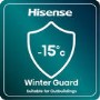 Refurbished Hisense FC386D4AWLE Freestanding 297 Litre Chest Freezer White