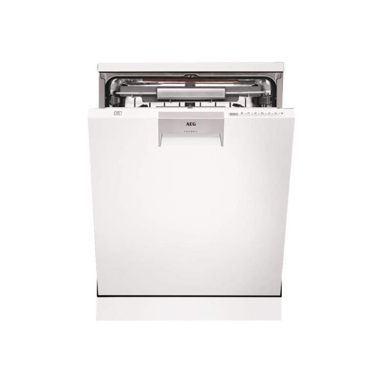 Refurbished AEG FFE63806PW 13 Place Freestanding  Dishwasher