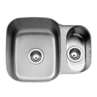 ONLY OPENED - Form 150 Inset or Undermount Stainless Steel Sink - reversible