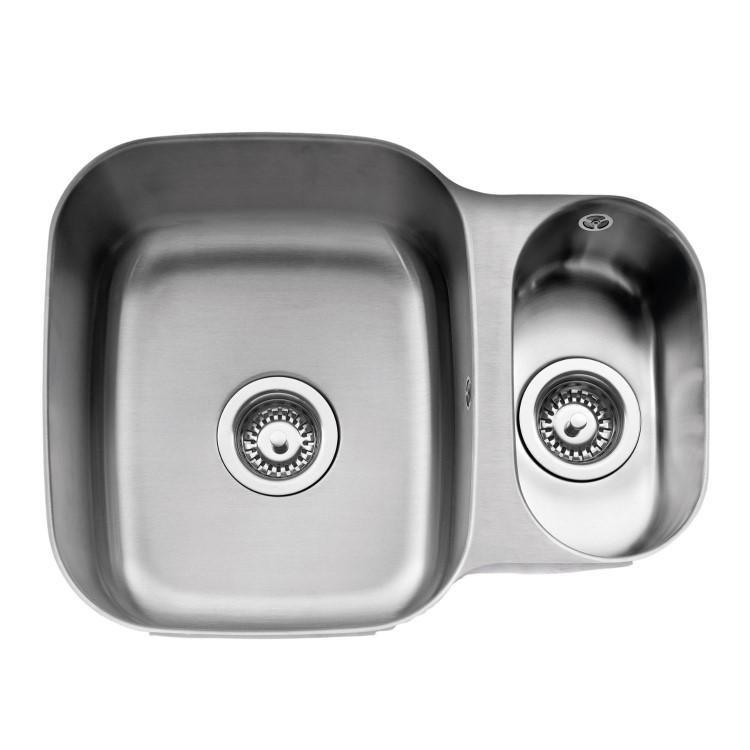 ONLY OPENED - Form 150 Inset or Undermount Stainless Steel Sink - reversible