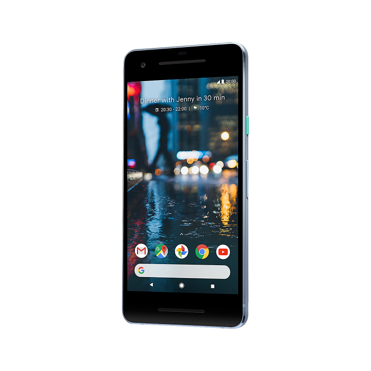 Grade A2 Google Pixel 2 Kinda Blue 5" 64GB 4G Unlocked & SIM Free
