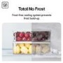 Refurbished LG NatureFRESH 637 Litre Four Door American Fridge Freezer - Black