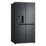 Refurbished LG NatureFRESH 637 Litre Four Door American Fridge Freezer - Black