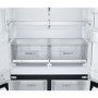 Refurbished LG NatureFRESH 637 Litre Four Door American Fridge Freezer - Black