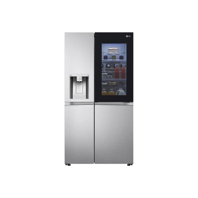 Refurbished LG GSXV90BSAE 635 Litre American Frost Free Fridge Freezer Stainless Steel