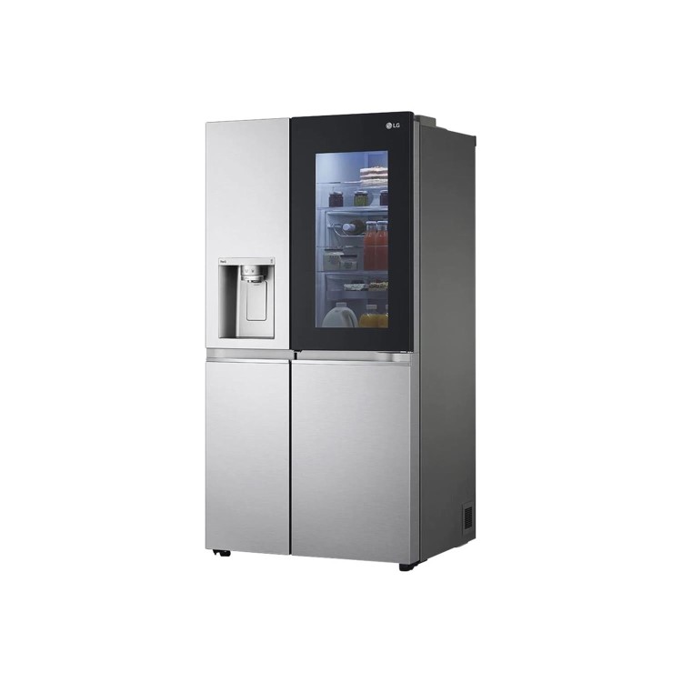 Refurbished LG GSXV90BSAE 635 Litre American Frost Free Fridge Freezer Stainless Steel