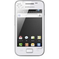 Grade A Samsung Galaxy Ace La Fleur White 3.5" 158MB 3G Unlocked & SIM Free