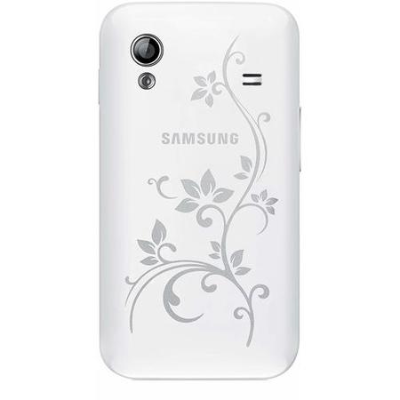 Grade A Samsung Galaxy Ace La Fleur White 3.5" 158MB 3G Unlocked & SIM Free