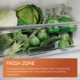 GRADE A1 - Hotpoint 128 Litre Freestanding Under Counter Larder Fridge - White