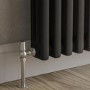 Reggio Midnight Black Horizontal Triple Column Traditional Radiator 600x830mm 3581 BTU - Cast Iron Style