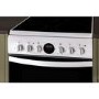 Refurbished Hotpoint HD5V93CCW 50cm Double Oven Electric Cooker With Ceramic Hob White