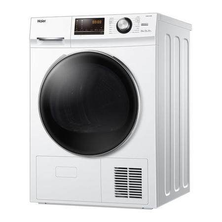 Refurbished Haier HD80-A636 Freestanding Heat Pump 8KG Tumble Dryer