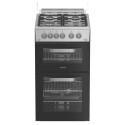 A1/HDG5GCX Refurbished Hotpoint 50cm Gas Cooker - Stainless steel