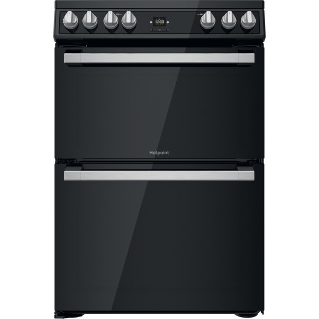 Hotpoint 60cm Double Oven Electric Cooker with Catalytic Cleaning