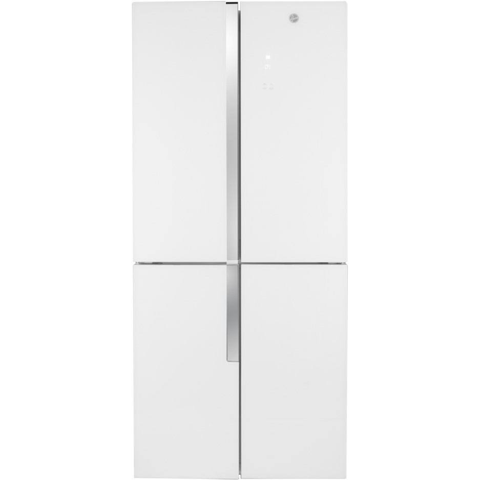 Hoover HFDN180UK Four Door Frost Free American Fridge Freezer White