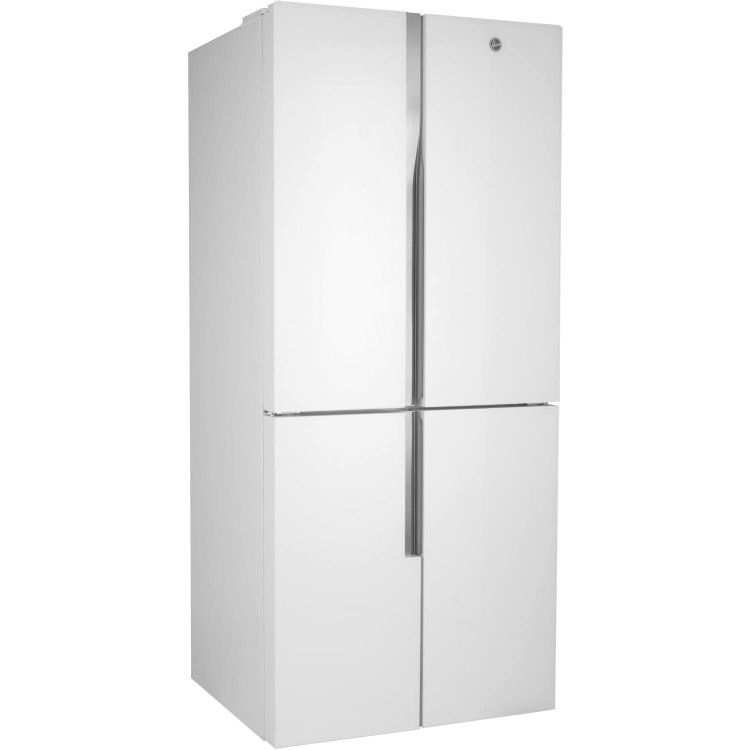 Hoover HFDN180UK Four Door Frost Free American Fridge Freezer - White
