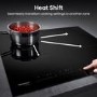 Refurbished Hisense HI6442BSCE 59cm 4 Zone Induction Hob Black