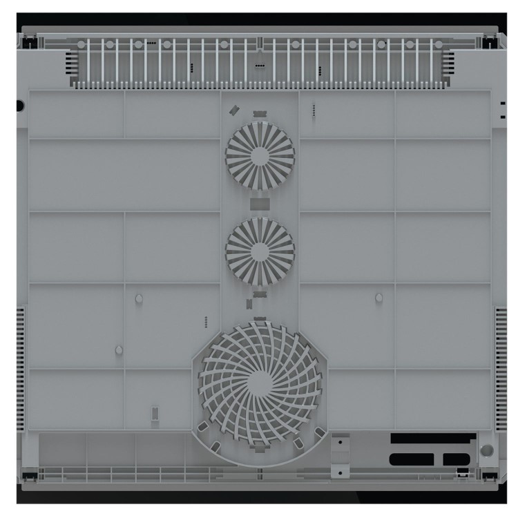 Refurbished Hisense HI6442BSCE 59cm 4 Zone Induction Hob Black