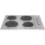 Beko 60cm Sealed Plate Electric Hob - Stainless Steel