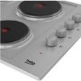 Beko 60cm Sealed Plate Electric Hob - Stainless Steel