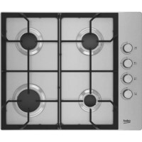 Refurbished Beko HIBG64125SX 60cm 4 Burner Gas Hob
